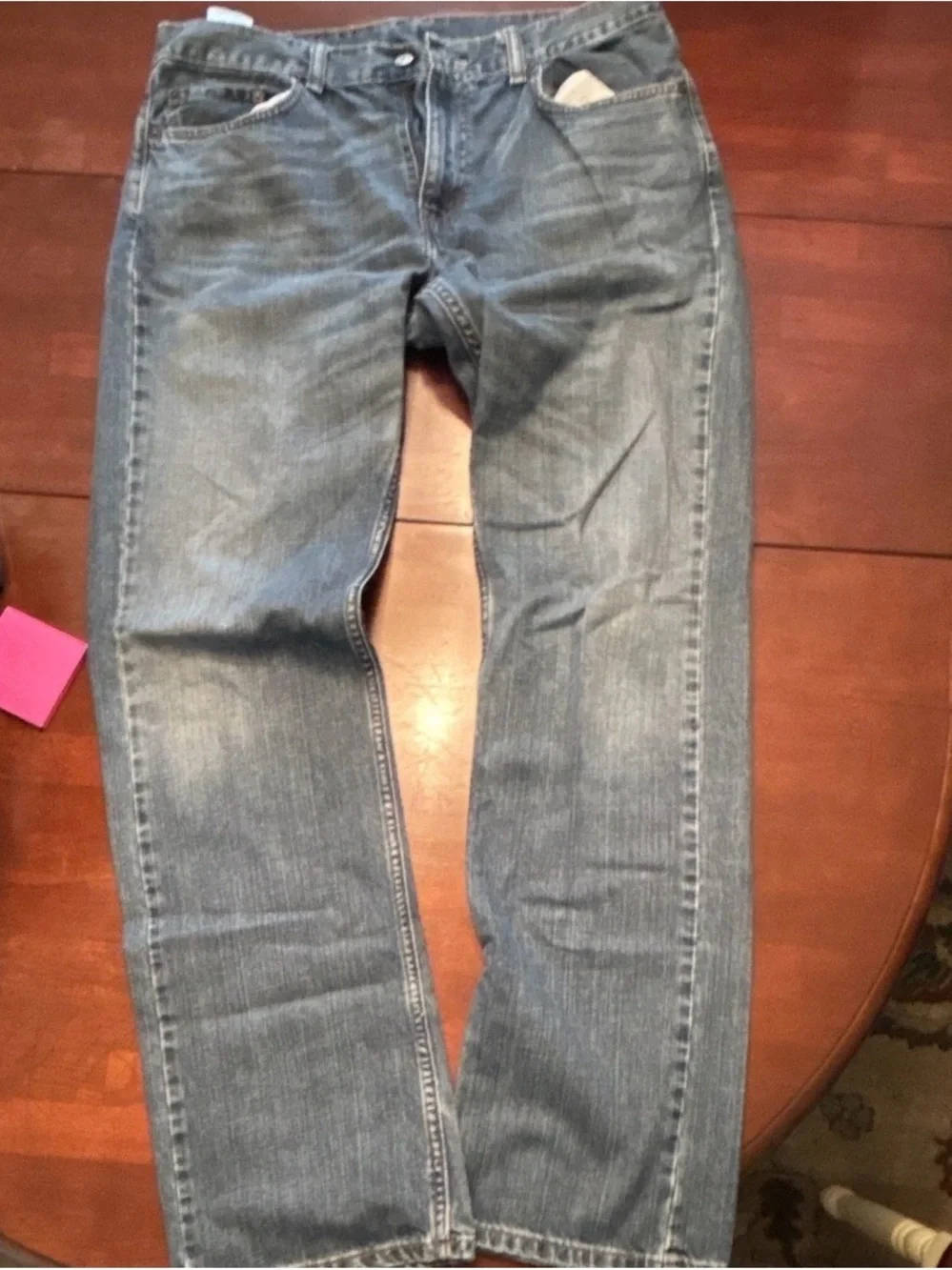 Levi's Men's Light Blue Relaxed Denim Jeans